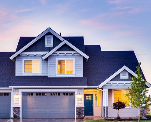 Exterior image of a beautiful home