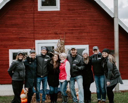 Image of Michigan Mortgage staff members at the event