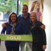 Image showing a happy homeowner at closing!